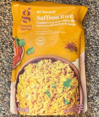 Saffron White 90 Second Cooked Long Grain Rice, Saffron White