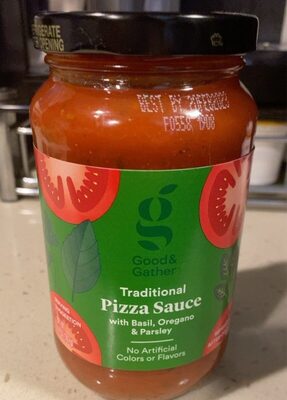Traditional Pizza Sauce With Basil, Oregano & Parsley, Traditional