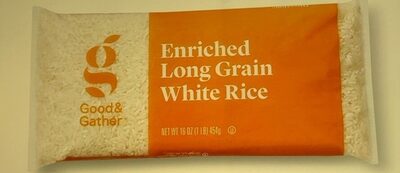 White Enriched Long Grain Rice, White