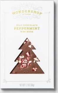 Milk Chocolate Peppermint Mini Bark, Milk Chocolate Peppermint
