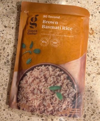 Brown Basmati 90 Second Rice, Brown Basmati