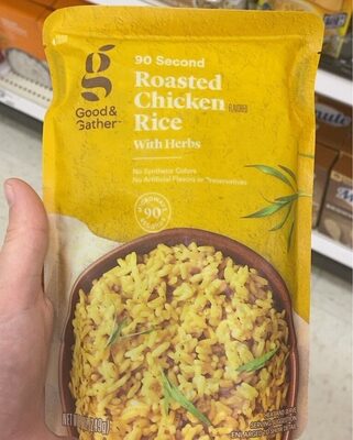 Roasted Chicken 90 Second Rice With Herbs, Roasted Chicken