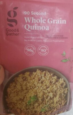 90 Second Whole Grain Quinoa