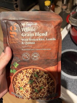 Whole Grain 90 Second Blend With Brown Rice, Lentils & Quinoa, Whole Grain
