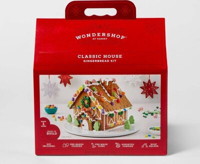Classic House Gingerbread Kit, Classic House