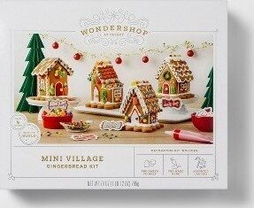 Mini Village Gingerbread Kit, Mini Village