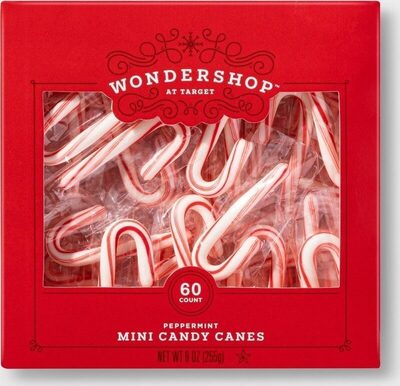 Peppermint Mini Candy Canes, Peppermint
