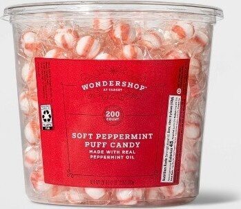 Soft Peppermint Puff Candy, Soft Peppermint