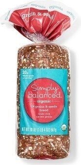 24 Grains & Seeds Organic Bread, 24 Grains & Seeds