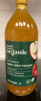 Raw & Unfiltered Apple Cider Vinegar, Apple Cider