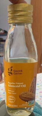 Expeller Pressed Refined Almond Oil
