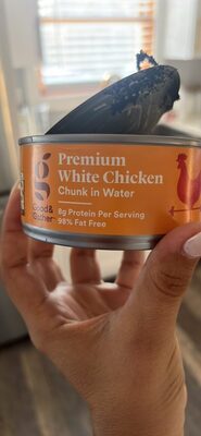Chunk White Premium Chicken In Water, Chunk White In Water