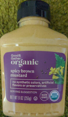 Spicy Brown Mustard, Spicy Brown