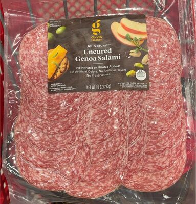 Uncured Genoa Salami, Uncured Genoa