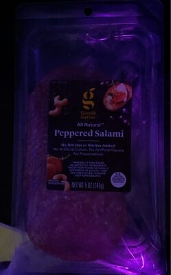 Peppered Uncured Salami, Peppered Uncured
