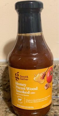 Honey Pecan Wood Smoked Barbecue Sauce, Honey Pecan Wood Smoked