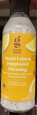 Meyer Lemon Poppyseed Dressing, Meyer Lemon Poppyseed