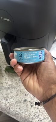 Solid White Albacore Sustainably Caught Tuna In Water, Solid White Albacore In Water