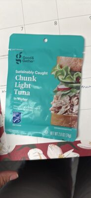 Chunk Light Sustainably Caught Tuna In Water, Chunk Light In Water