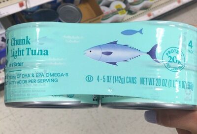 Chunk Light Tuna In Water, Chunk Light In Water