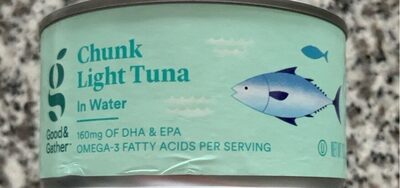 Chunk Light Tuna In Water, Chunk Light In Water