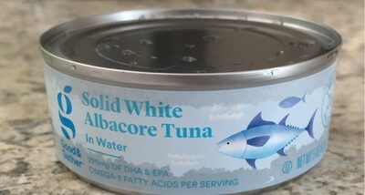 Solid White Albacore Tuna In Water, Solid White Albacore In Water