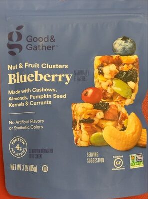 Blueberry Nut & Fruit Clusters, Blueberry