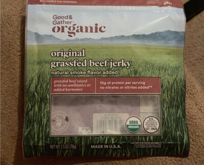 Original Grassfed Beef Jerky, Original