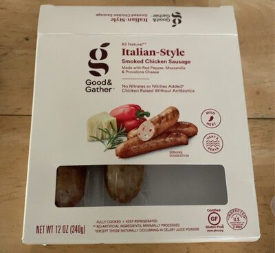 Italian-Style Smoked Chicken Sausage, Italian-Style