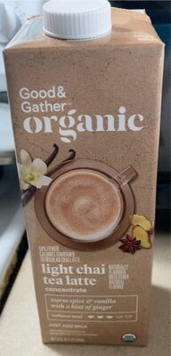 Light Chai Tea Latte Concentrate, Light Chai Tea Latte