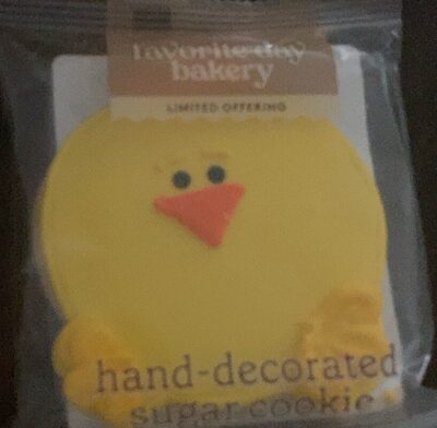 Sugar Hand-Decorated Cookie, Sugar