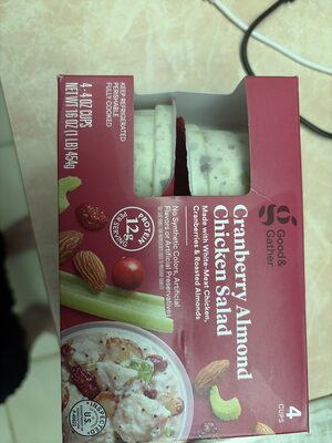 Cranberry Almond Chicken Salad, Cranberry Almond Chicken