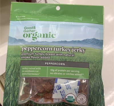 Peppercorn Turkey Jerky, Peppercorn