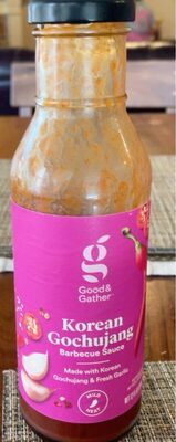 Korean Gochujang Barbecue Sauce Made With Korean Gochujang & Fresh Garlic, Korean Gochujang
