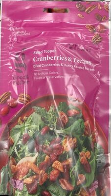 Cranberries & Pecans Salad Topper, Cranberries & Pecans