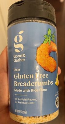 Plain Gluten Free Breadcrumbs, Plain