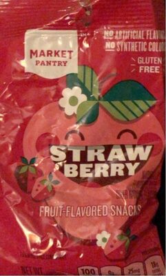 Strawberry Fruit-Flavored Snacks, Strawberry