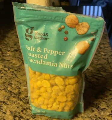 Salt & Pepper Roasted Macadamia Nuts, Salt & Pepper Roasted