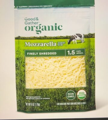 Mozzarella Low-Moisture Part-Skim Finely Shredded Cheese, Mozzarella