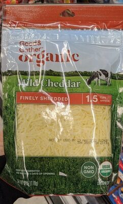 Mild Cheddar Finely Shredded Cheese, Mild Cheddar