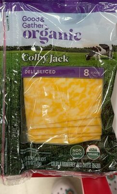 Colby Jack Colby & Monterey Jack Deli Sliced Cheese Blend, Colby Jack