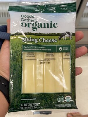Mozzarella Low-Moisture Part-Skim String Cheese, Mozzarella