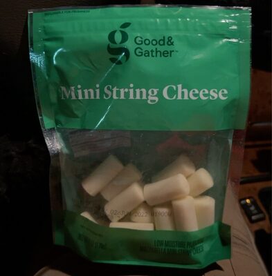 Mozzarella Low-Moisture Part-Skim Mini String Cheese, Mozzarella