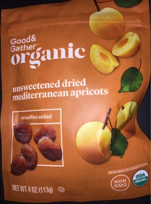 Unsweetened Mediterranean Dried Apricots, Unsweetened Mediterranean