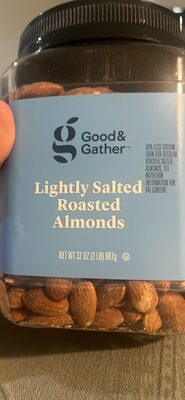 Lightly Salted Roasted Almonds, Lightly Salted Roasted