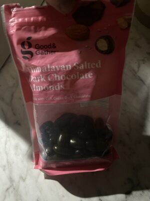 Himalayan Salted Dark Chocolate Almonds, Himalayan Salted Dark Chocolate