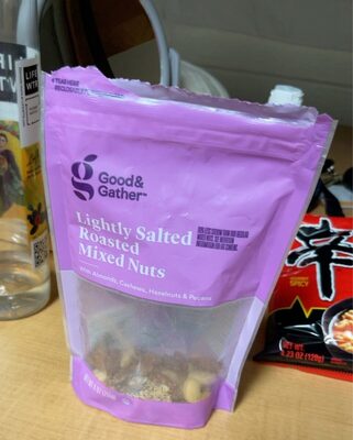 Lightly Salted Roasted Mixed Nuts With Almonds, Cashews, Hazelnuts & Pecans, Lightly Salted Roasted