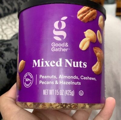 Peanuts, Almonds, Cashews, Pecans & Hazelnuts Mixed Nuts