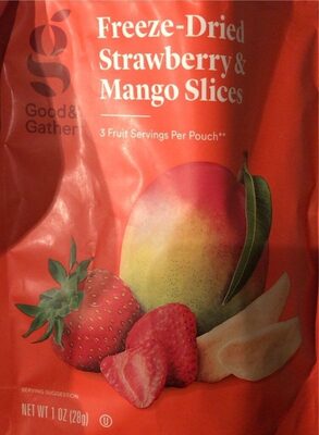 Freeze-Dried Strawberry & Mango Slices