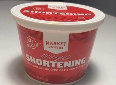 All Vegetable Shortening, All Vegetable